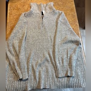 H&M Zip Up Sweater